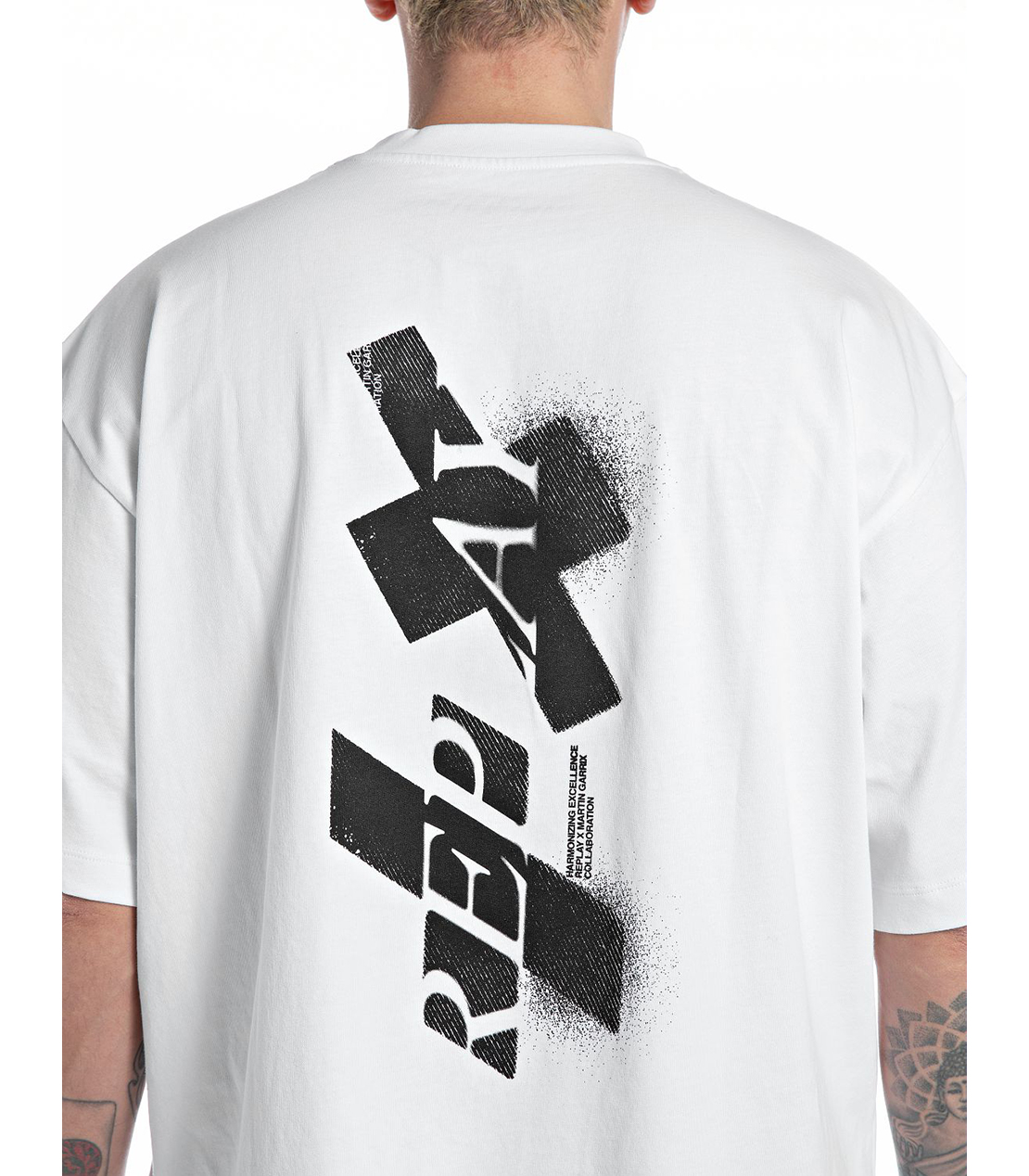 REPLAY X MAR＋IN GARRI× コラボTシャツ 詳細画像 オフホワイト 4